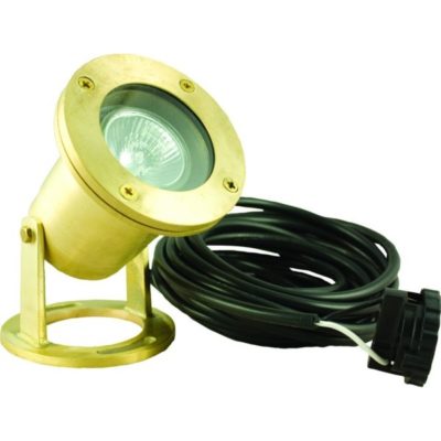 Pond Force Brass 20 Watt Halogen Pond Light