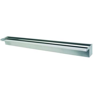 Calais 36" Sheer Falls Stainless Steel Waterfall Weir