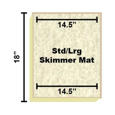 Replacement Filter Mat 14.5 x 14.5 x 18