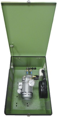 Matala MRV-30C1 Rotary Vane Pond Air Compressor System with Cabinet