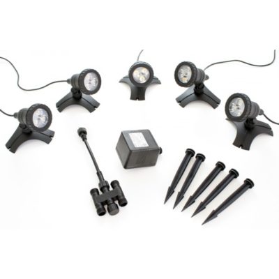 Pond Force 3 Watt LED Pond 5 Light Set